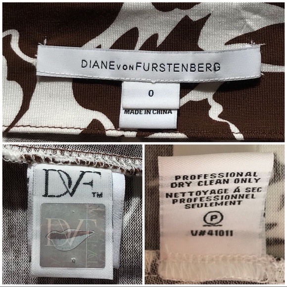 Diane Von Furstenberg Wrap Dress NWOT - Picture 6 of 6